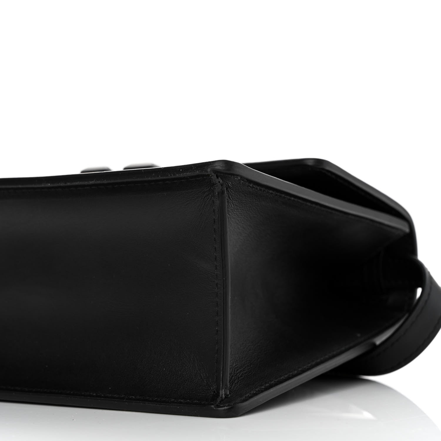 Off-White Calfskin Jitney 1.4 Shoulder Bag Black 10 of 13