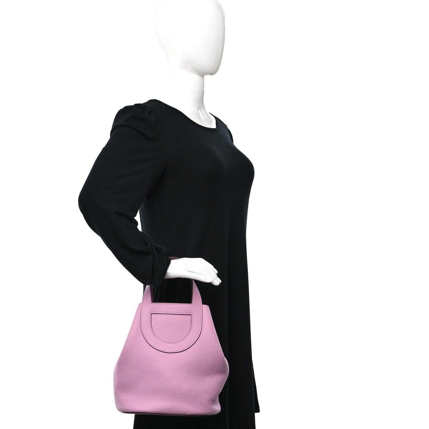 Hermes Taurillon Clemence Swift In-The-Loop 23 Bag Mauve Sylvestre 2 of 10