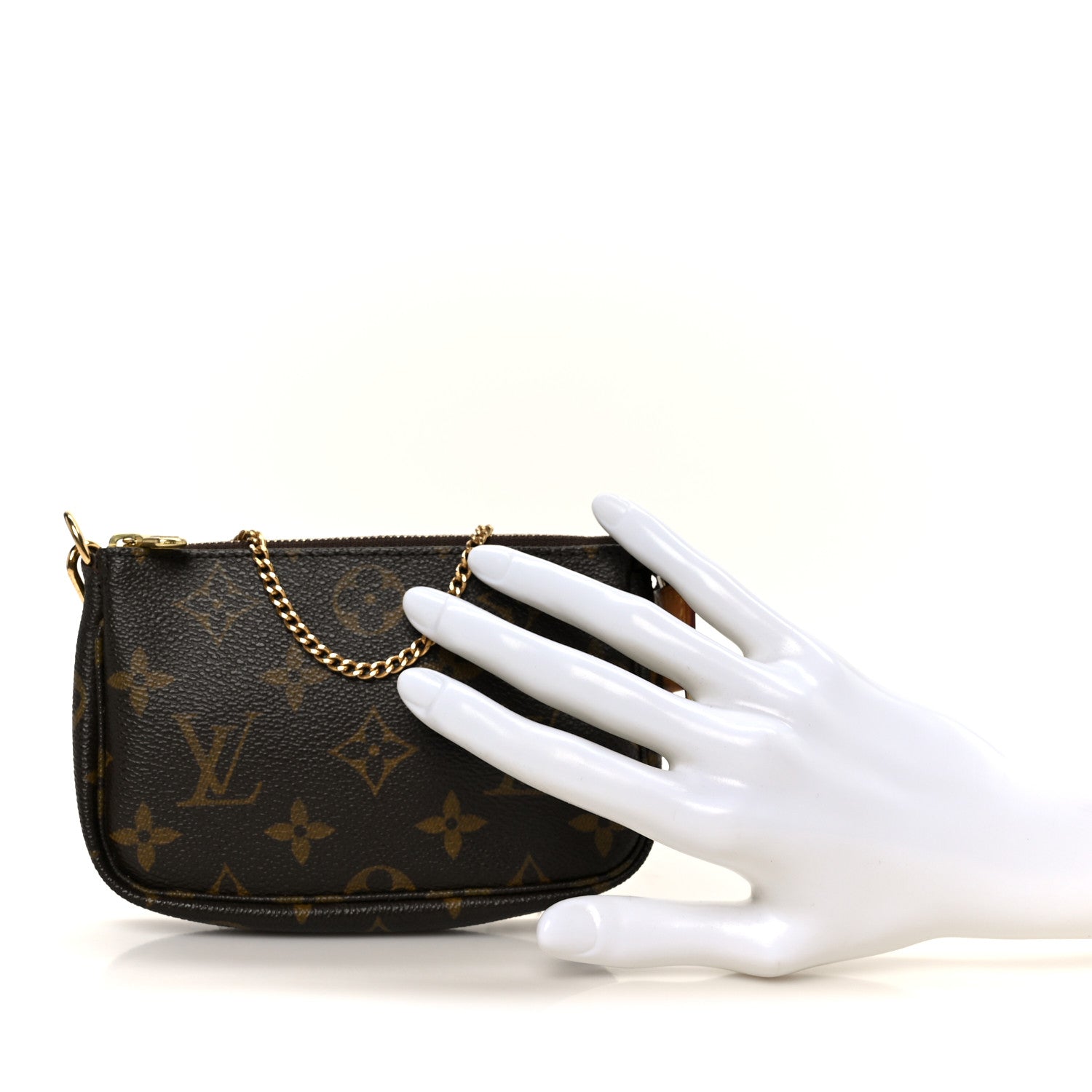 Louis Vuitton Monogram Mini Pochette Accessories 2 of 8