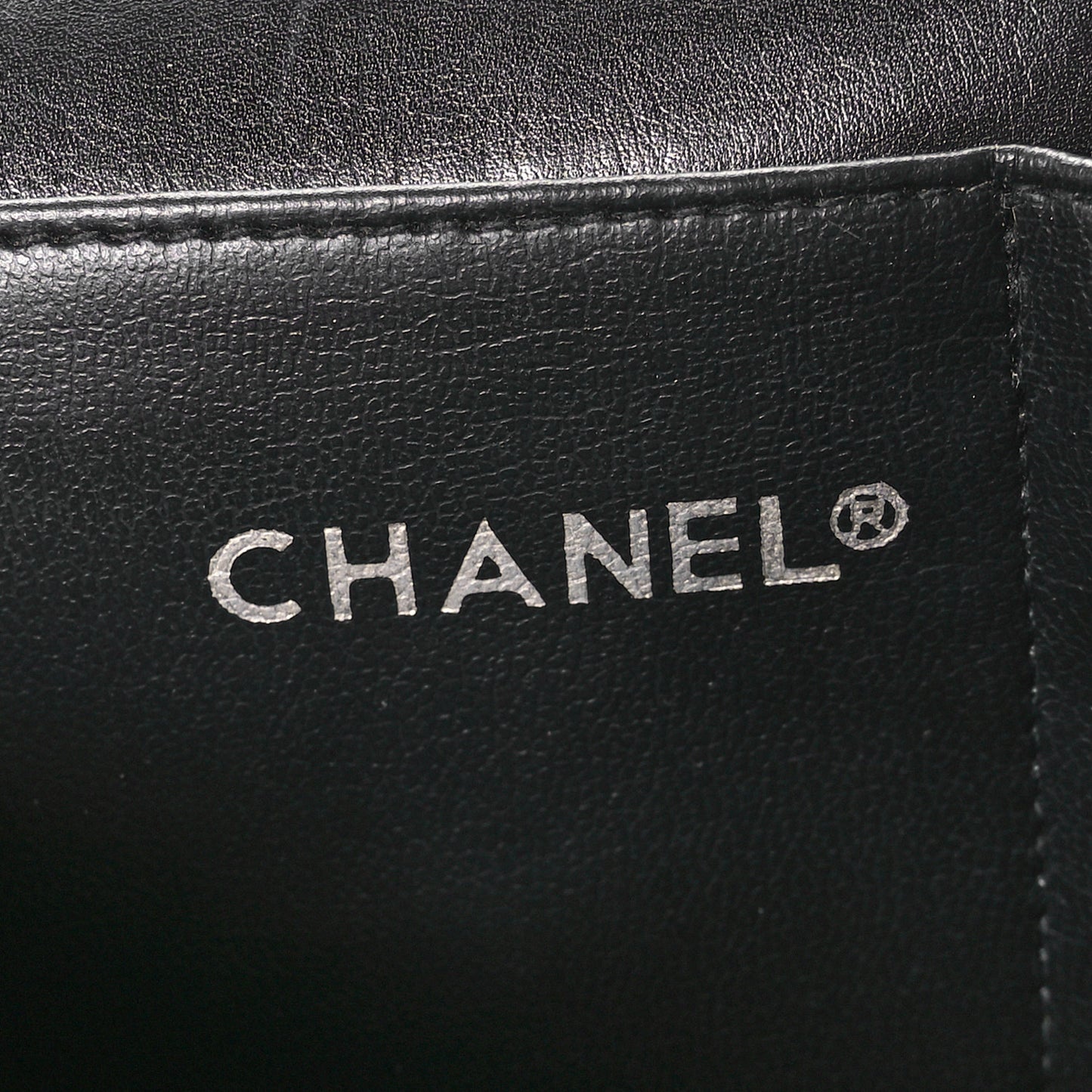 Lambskin Stitched Briefcase Bag Black