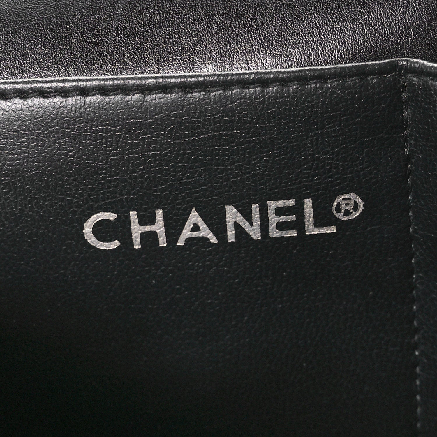 Chanel Lambskin Stitched Briefcase Bag Black 6 of 14