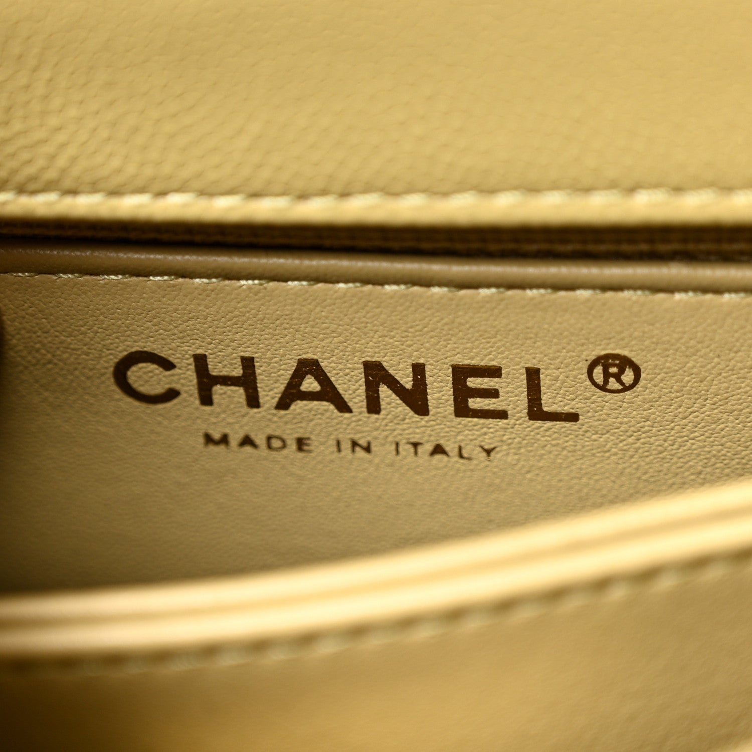 Chanel Caviar Quilted Extra Mini Coco Handle Flap Light Green 6 of 10