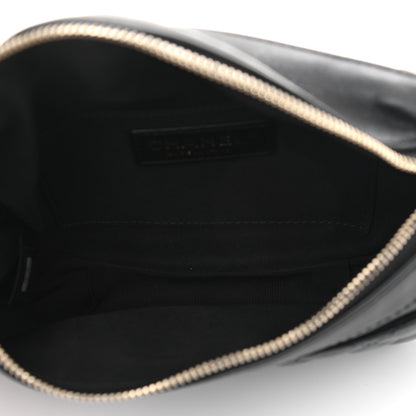 Chanel Lambskin Quilted Waist Bag Fanny Pack Black 6 of 11