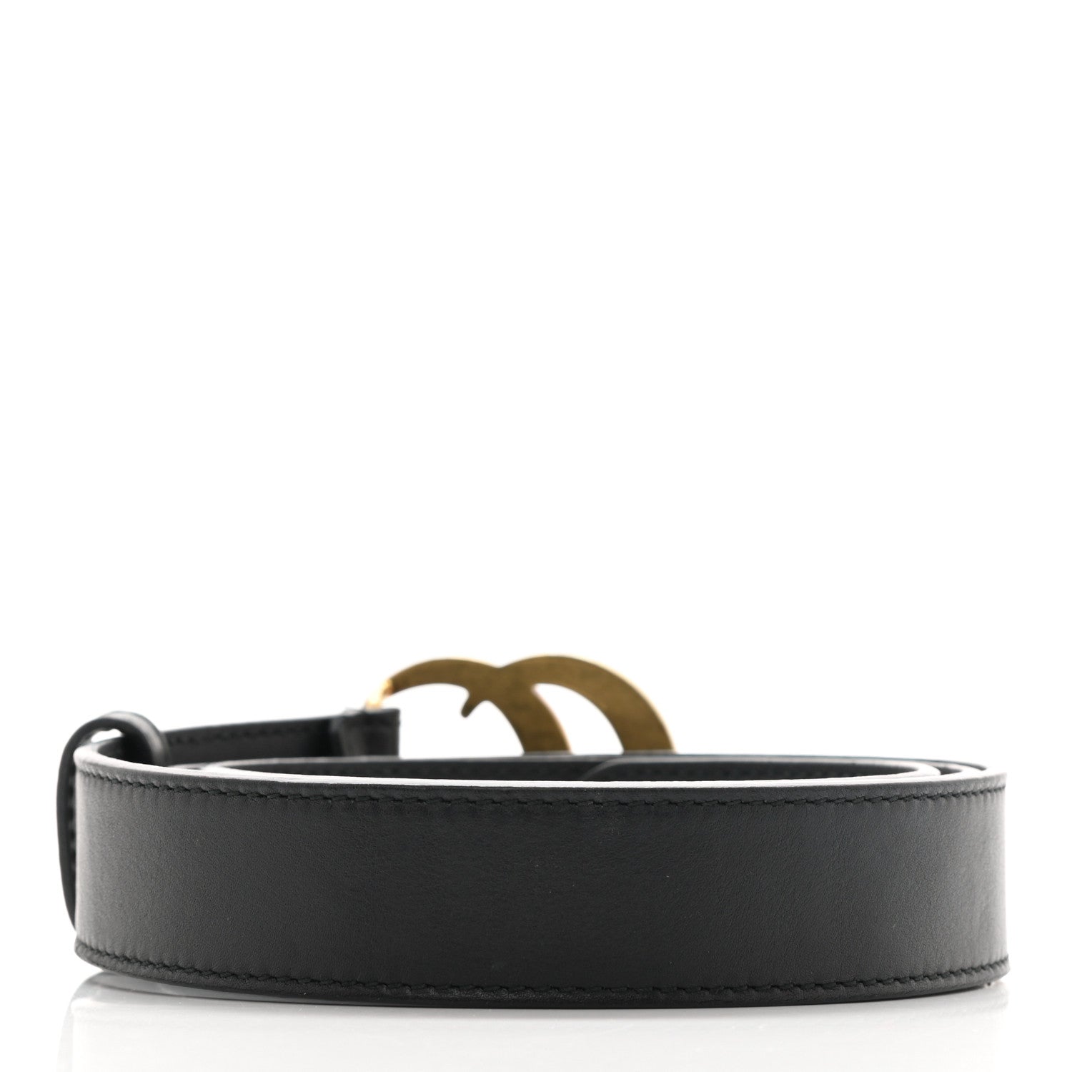 Gucci Calfskin Double G 30mm Belt 100 40 Black 2 of 6