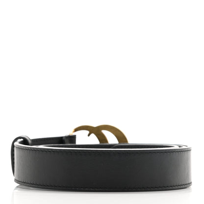 Gucci Calfskin Double G 30mm Belt 100 40 Black 2 of 6