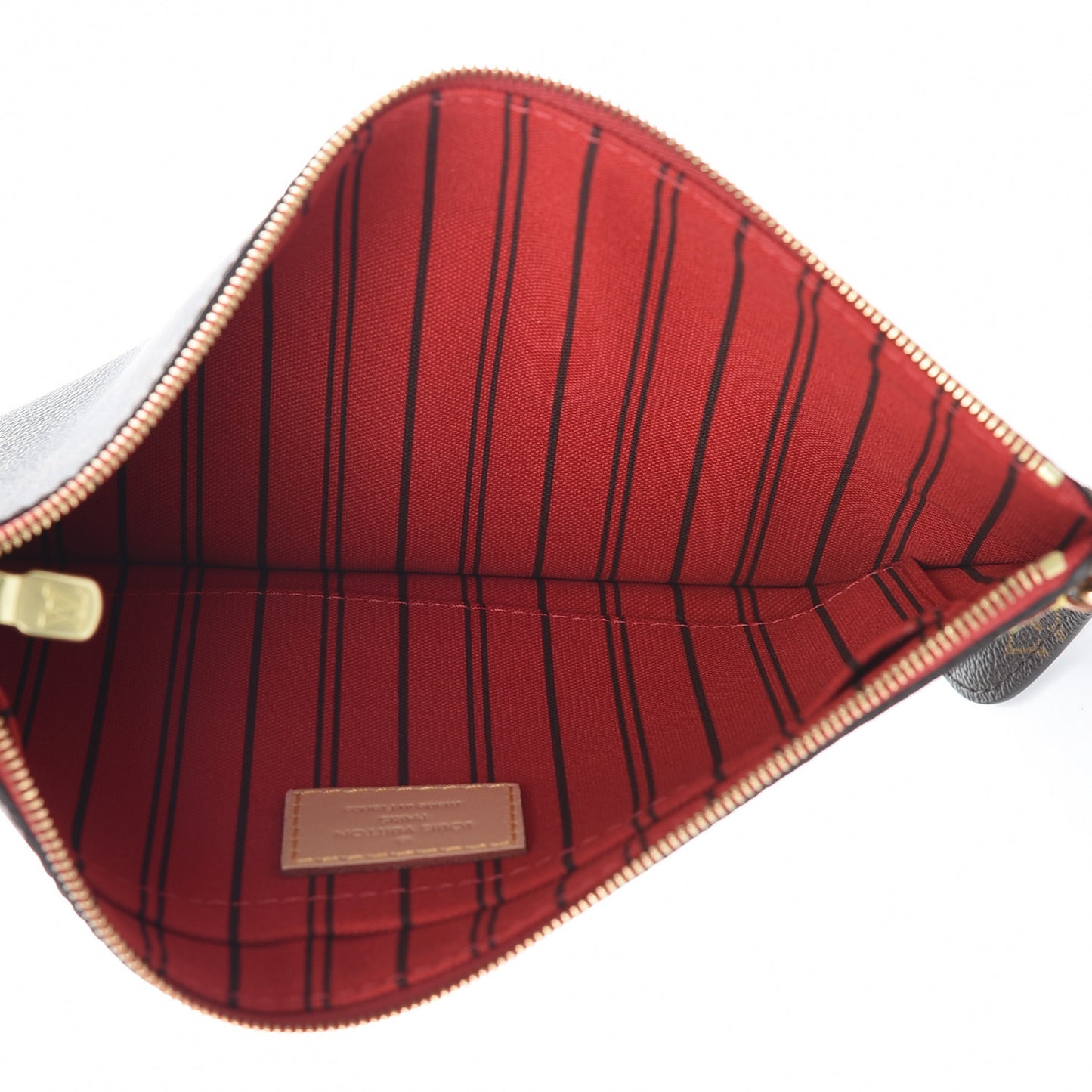 Monogram Neverfull MM GM Pochette Cherry