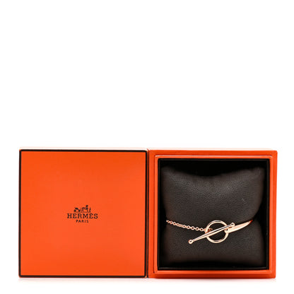 Hermes 18K Rose Gold Filet d'Or Bracelet SH 4 of 4