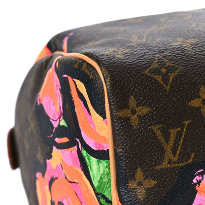 Louis Vuitton Monogram Roses Speedy 30 8 of 10