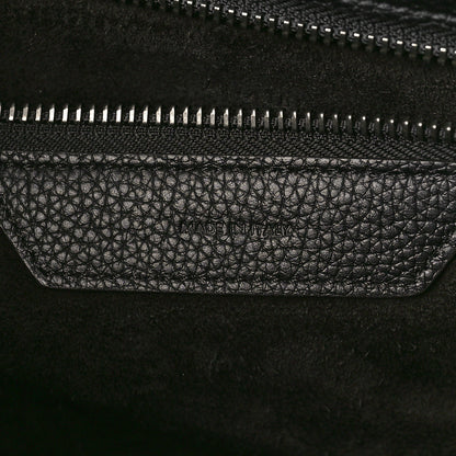Celine Drummed Calfskin Mini Luggage Black 6 of 8