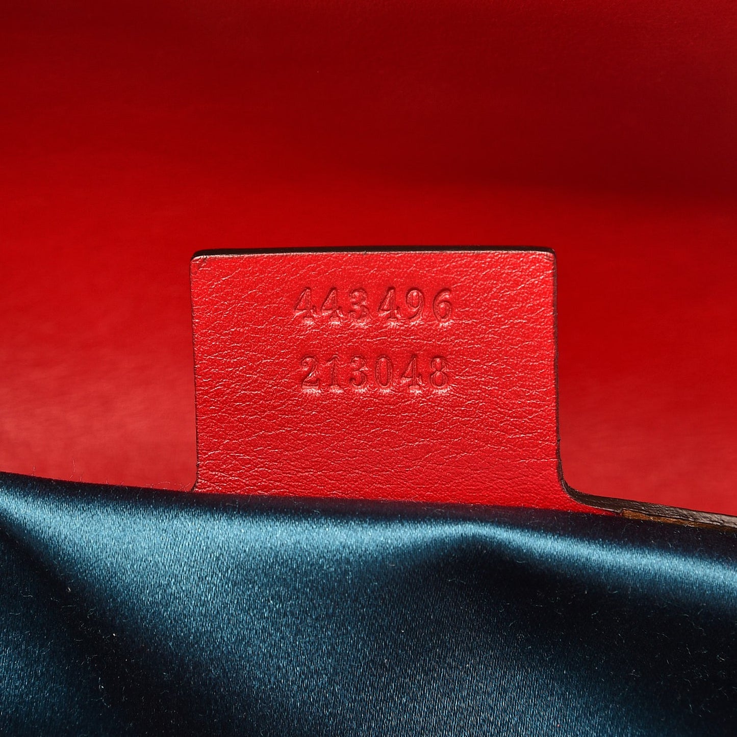Velvet Matelasse Medium GG Marmont Shoulder Bag Hibiscus Red