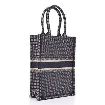 Christian Dior Canvas Embroidered Vertical L'Etoile Book Tote 3 of 11
