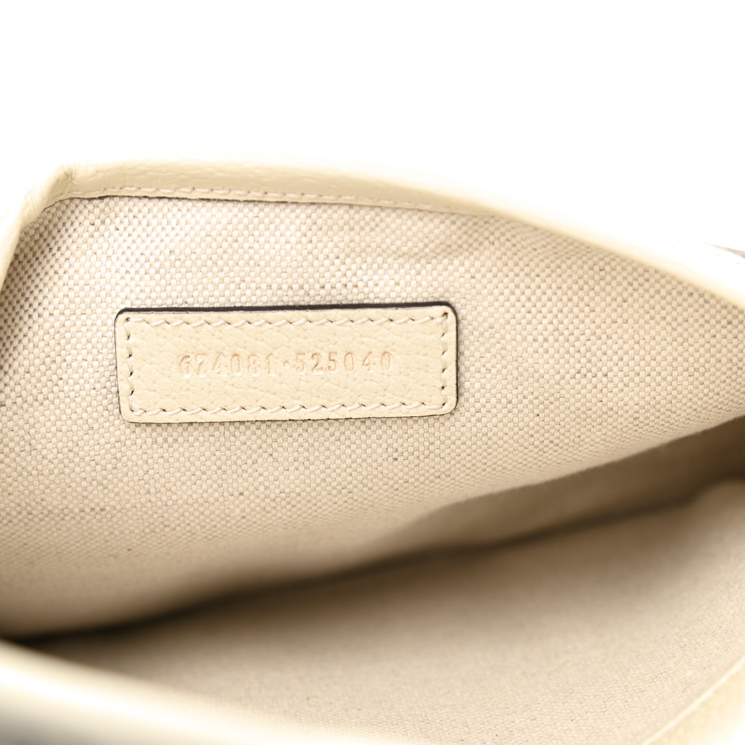 Gucci GG Supreme Monogram Textured Calfskin Web Small Ophidia Belt Bag 120 48 Beige Ebony Mystic White 7 of 9