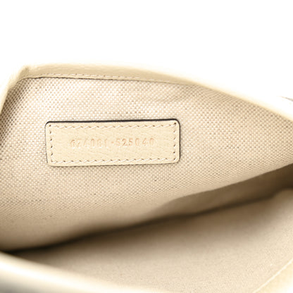 Gucci GG Supreme Monogram Textured Calfskin Web Small Ophidia Belt Bag 120 48 Beige Ebony Mystic White 7 of 9