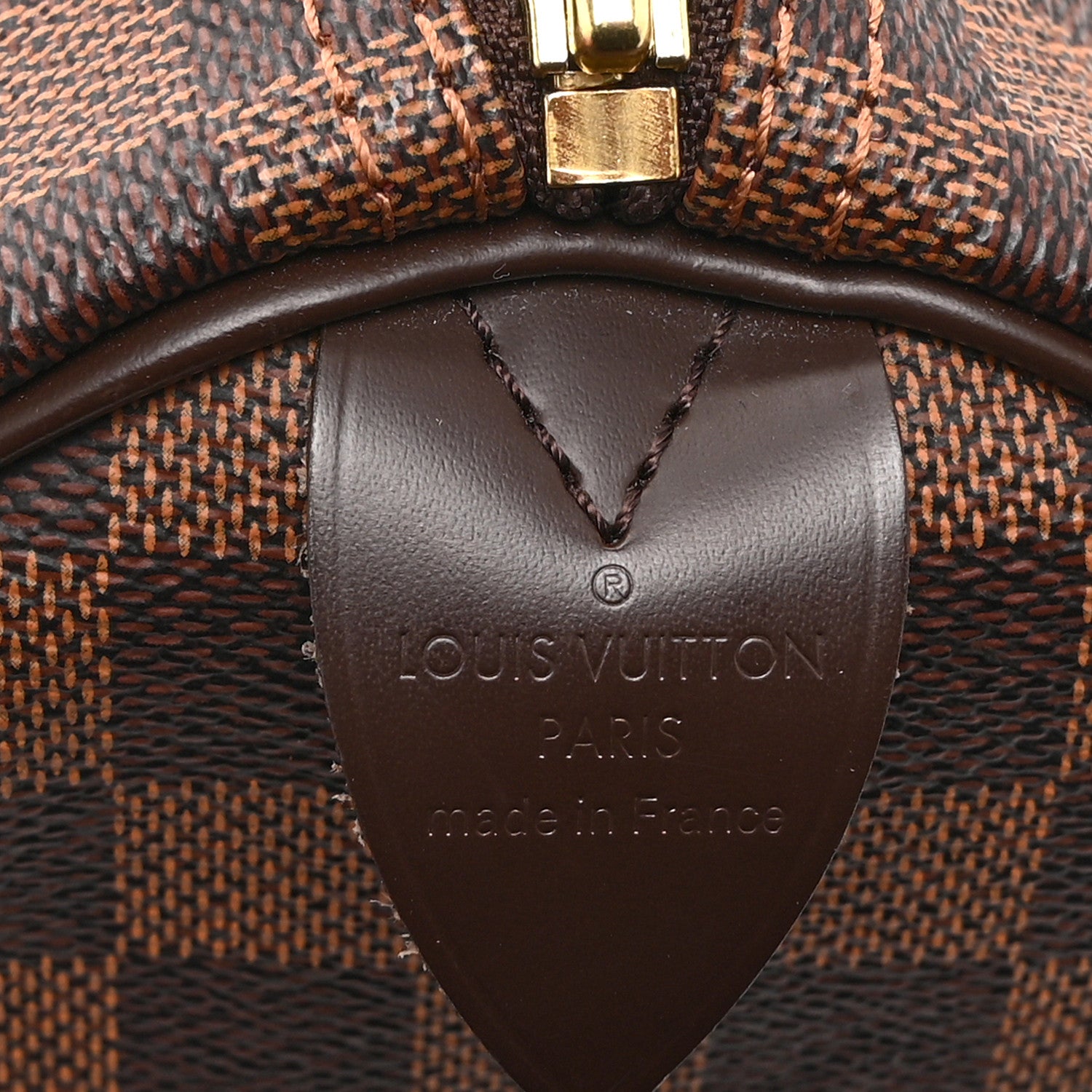 Louis Vuitton Damier Ebene Speedy 30 6 of 10