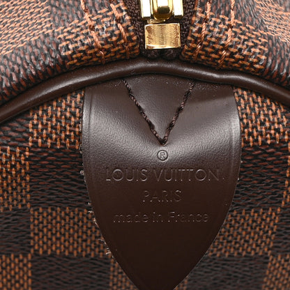 Louis Vuitton Damier Ebene Speedy 30 6 of 10