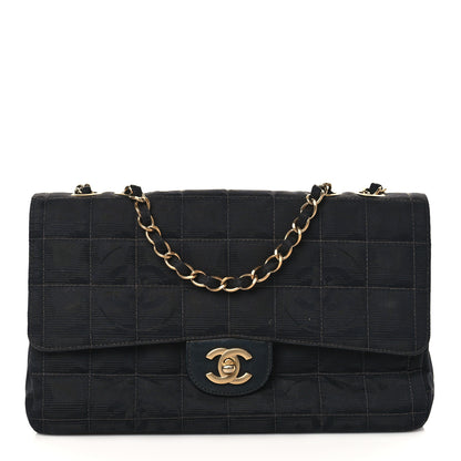 Chanel Nylon Medium Travel Flap Black 1 of 8