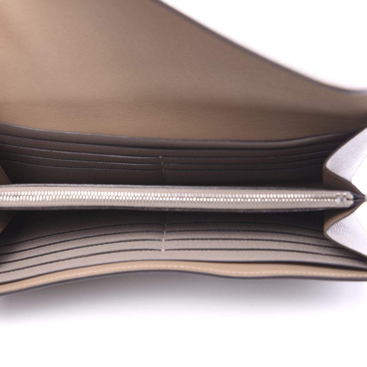 Epsom Constance Long Wallet Gris Asphalte