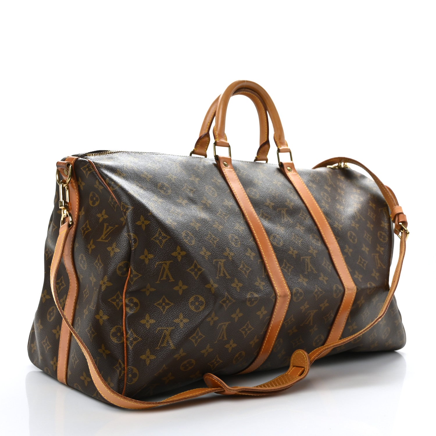 Louis Vuitton Monogram Keepall Bandouliere 55 3 of 11