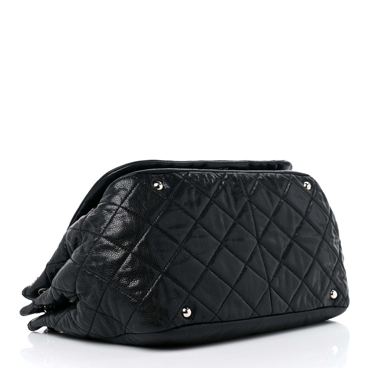 Chanel Caviar Timeless CC Accordion Flap Black 4 of 15