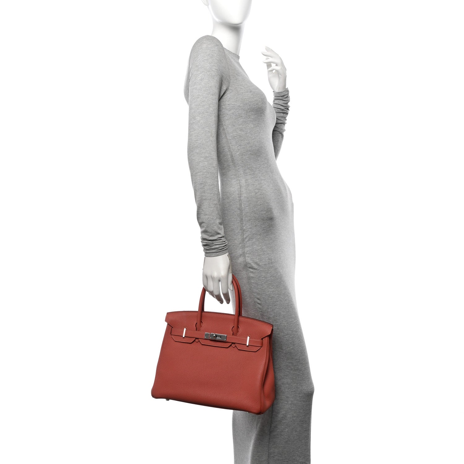 Hermes Togo Birkin 30 Rose Thé 2 of 18