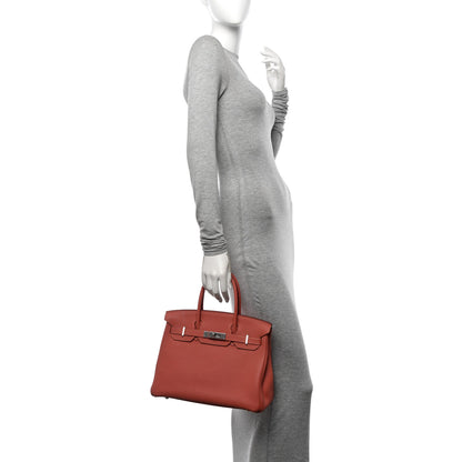 Hermes Togo Birkin 30 Rose Thé 2 of 18