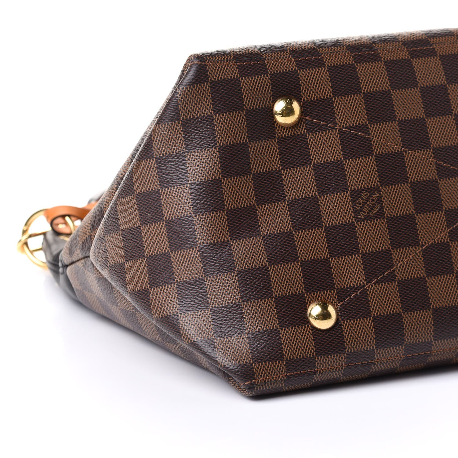 Louis Vuitton Damier Ebene Calfskin Maida Black 9 of 11