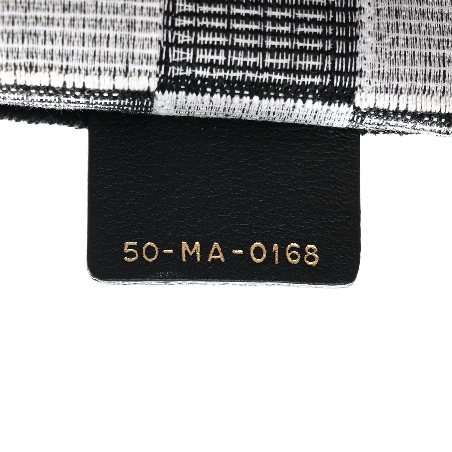 Canvas Embroidered Checkered Book Tote Black White