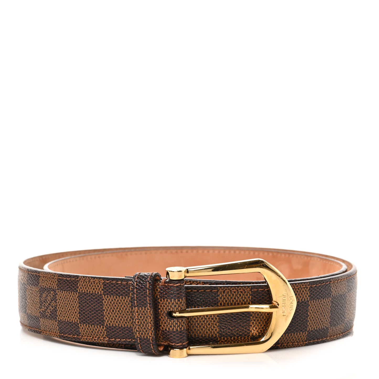 Damier Ebene Riveted Belt 100 40