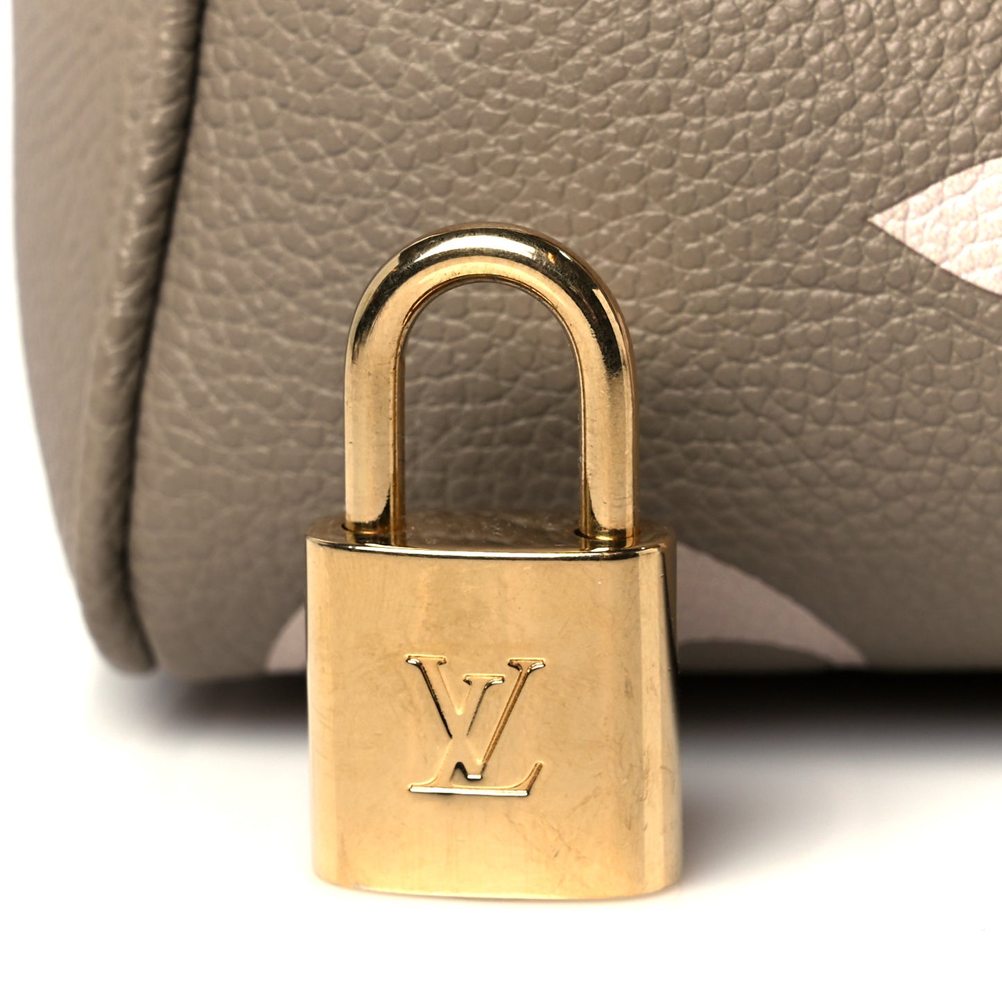 Empreinte Monogram Giant Speedy Bandouliere 20 Creme Beige