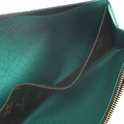 Louis Vuitton Monogram Emilie Wallet Green 5 of 8