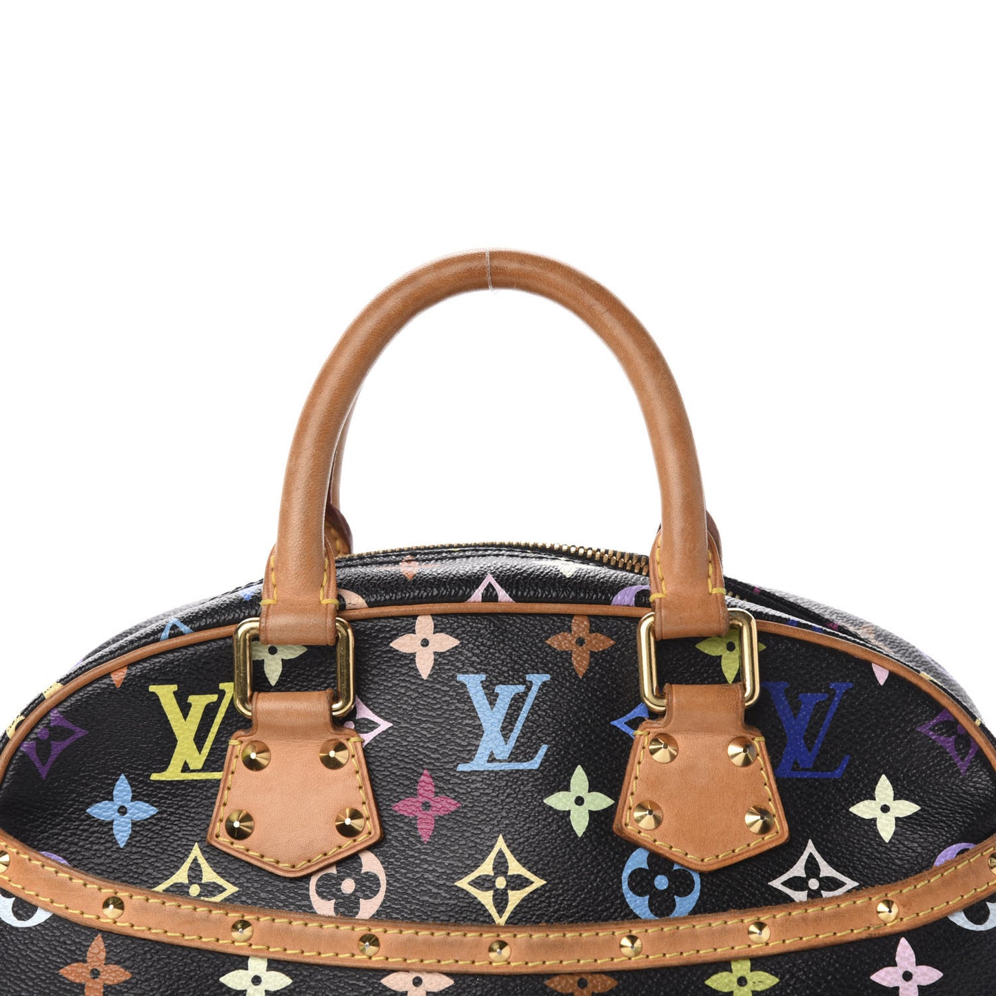 Monogram Multicolor Trouville Black