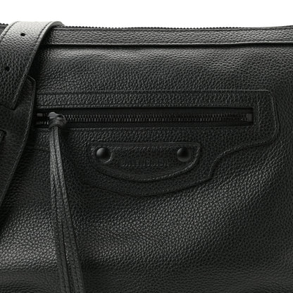 Balenciaga Grained Calfskin Black Hardware Small Neo Classic Hobo Black 8 of 10
