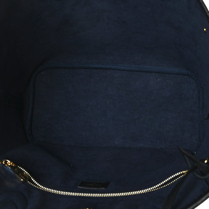 Louis Vuitton Empreinte Monogram Giant Neverfull MM Black 6 of 9