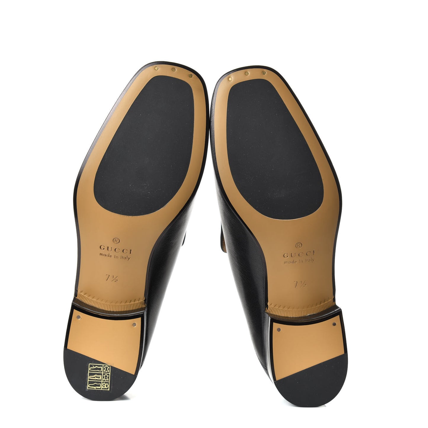 Goatskin Mens Horsebit Loafers 7.5 Black
