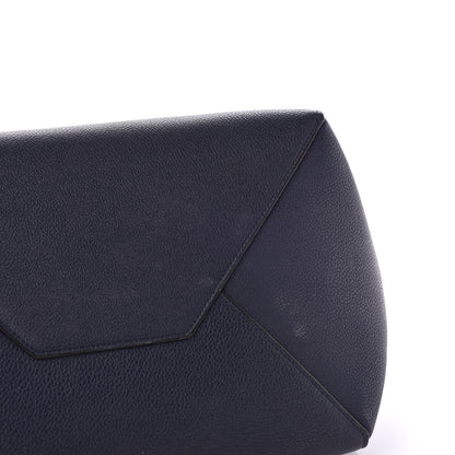 Celine Soft Grained Calfskin Small Belt Cabas Phantom Navy 8 of 8