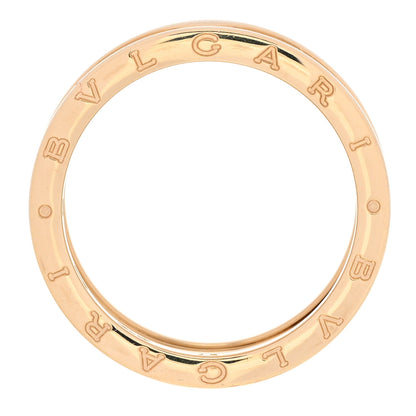 Bulgari 18K Yellow Gold B.Zero1 Three-Band Ring 67 11.75 7 of 7