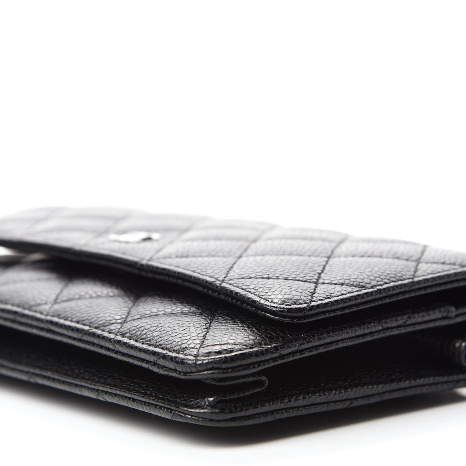 Chanel Caviar Quilted Wallet On Chain WOC Black 7 of 11