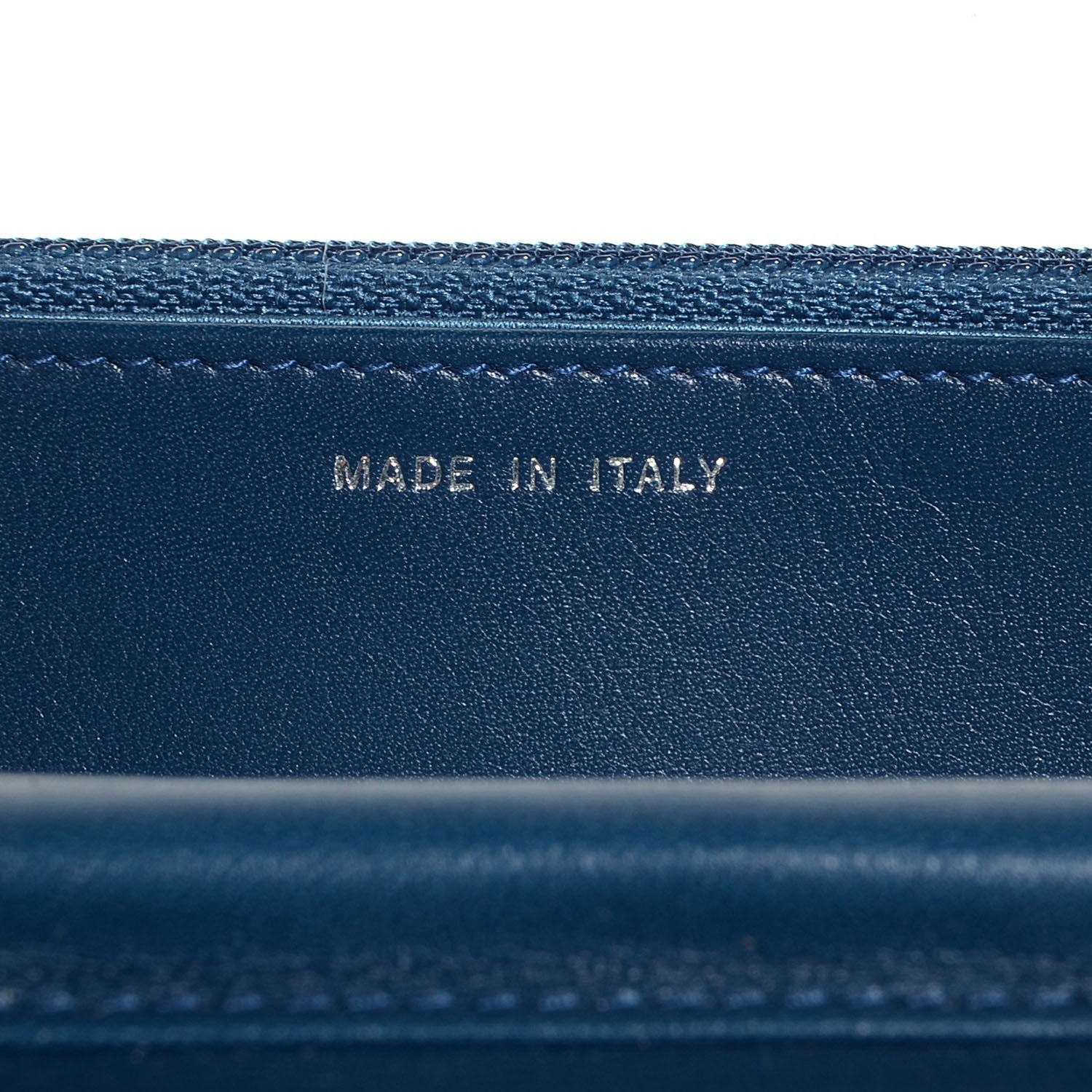 Chanel Patent Camellia Wallet on Chain WOC Royal Blue 8 of 9