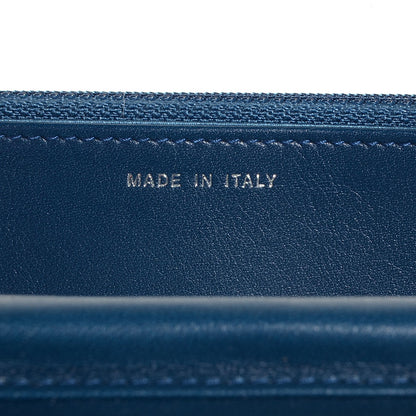 Chanel Patent Camellia Wallet on Chain WOC Royal Blue 8 of 9