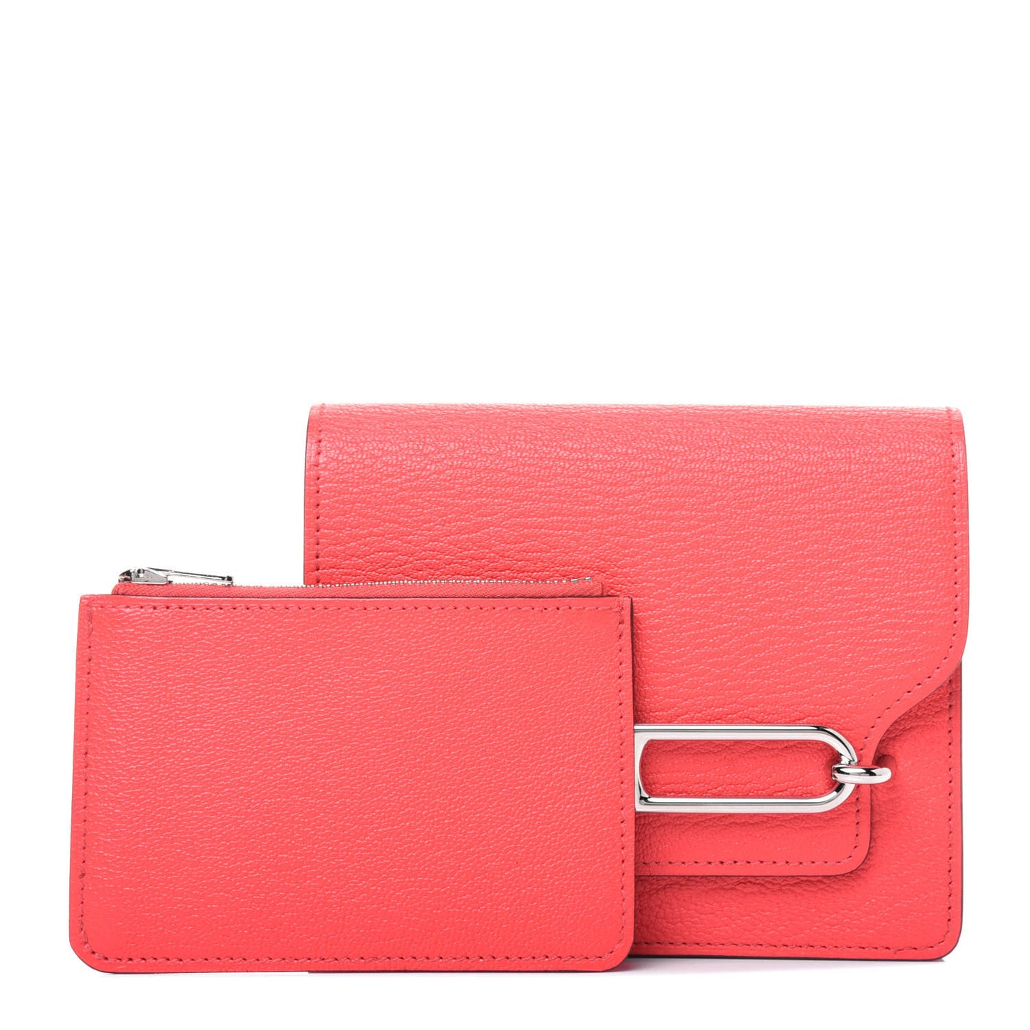 Chevre Mysore Roulis Slim Wallet Rose Texas