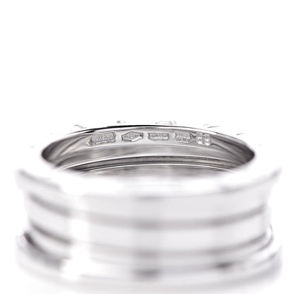 Bulgari 18K White Gold B.Zero1 Three-Band Ring 59 8.75 4 of 5