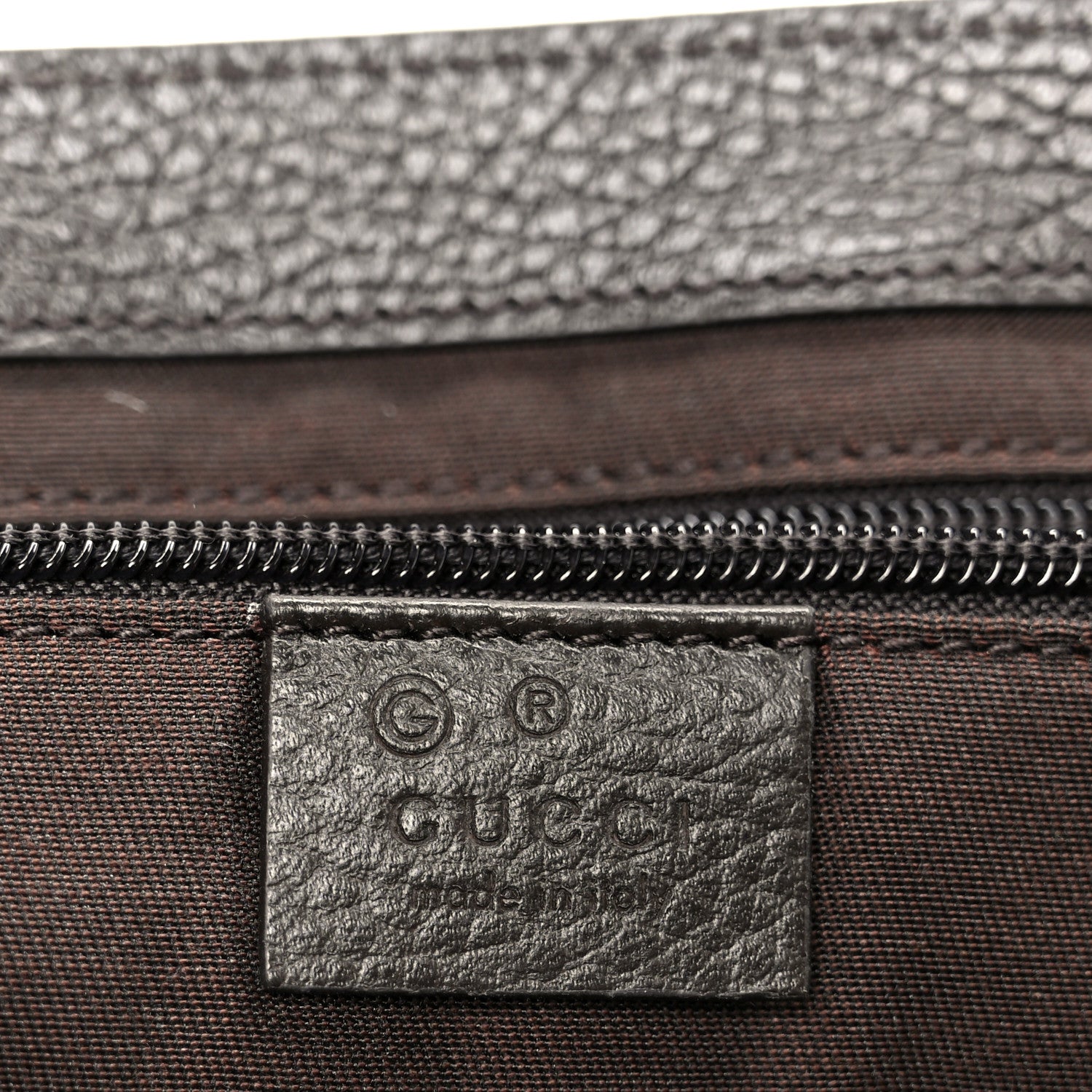 Gucci Monogram Flap Messenger Bag Beige Dark Brown 6 of 11