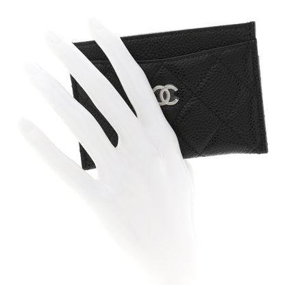 Chanel Caviar Quilted Card Holder Black 2 of 7