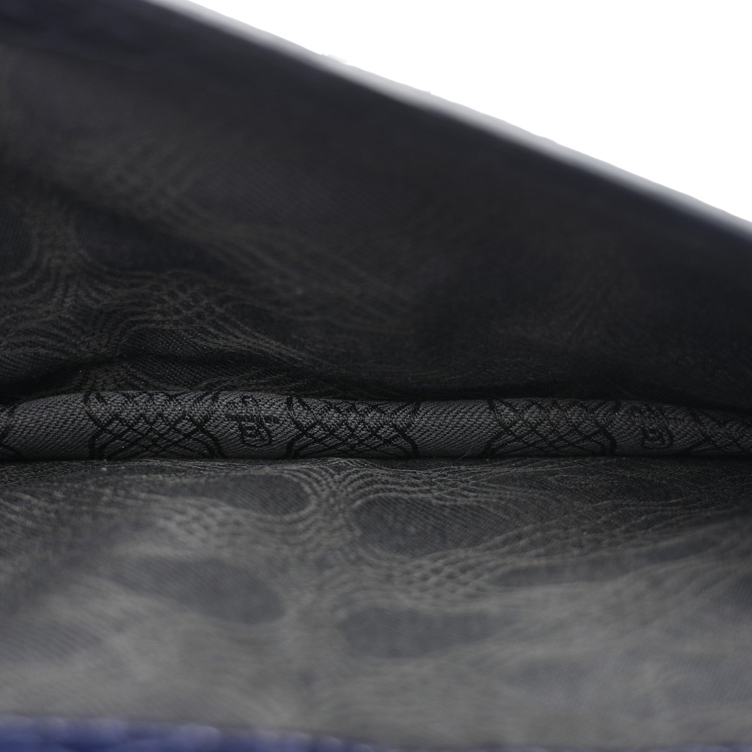 Proenza Schouler Snakeskin PS1 Pochette Clutch Blue 6 of 15