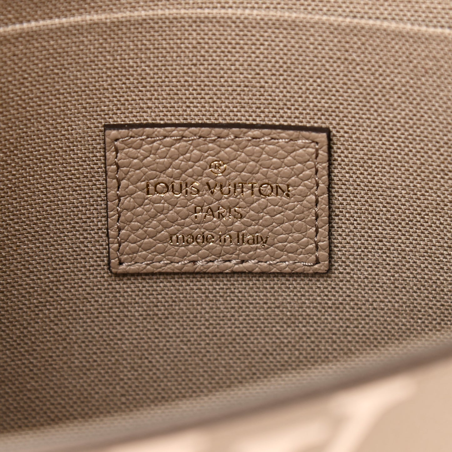 Empreinte Monogram Giant Felicie Pochette Tourterelle Creme