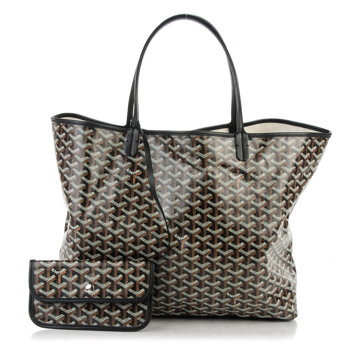 Goyard Goyardine Saint Louis GM Black 1 of 7