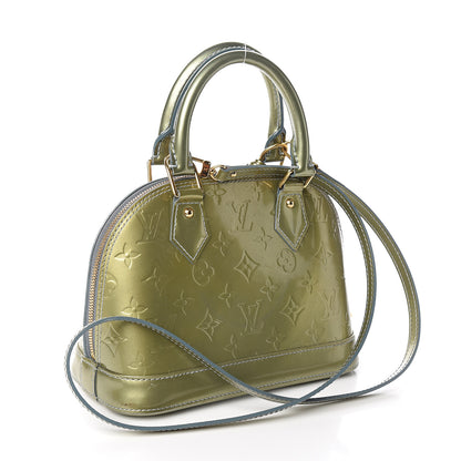 Louis Vuitton Vernis Alma BB Givre 2 of 10