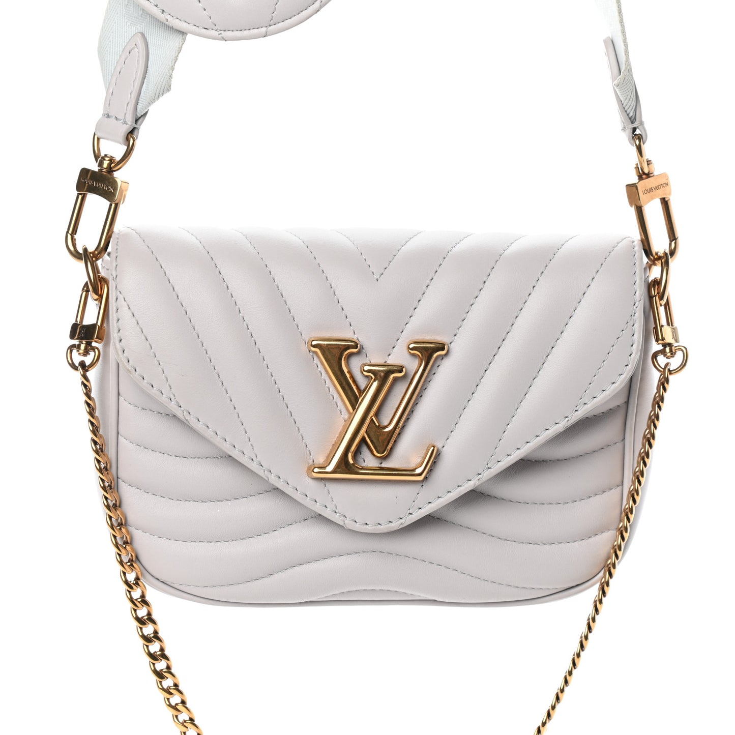 Calfskin New Wave Multi Pochette Brume