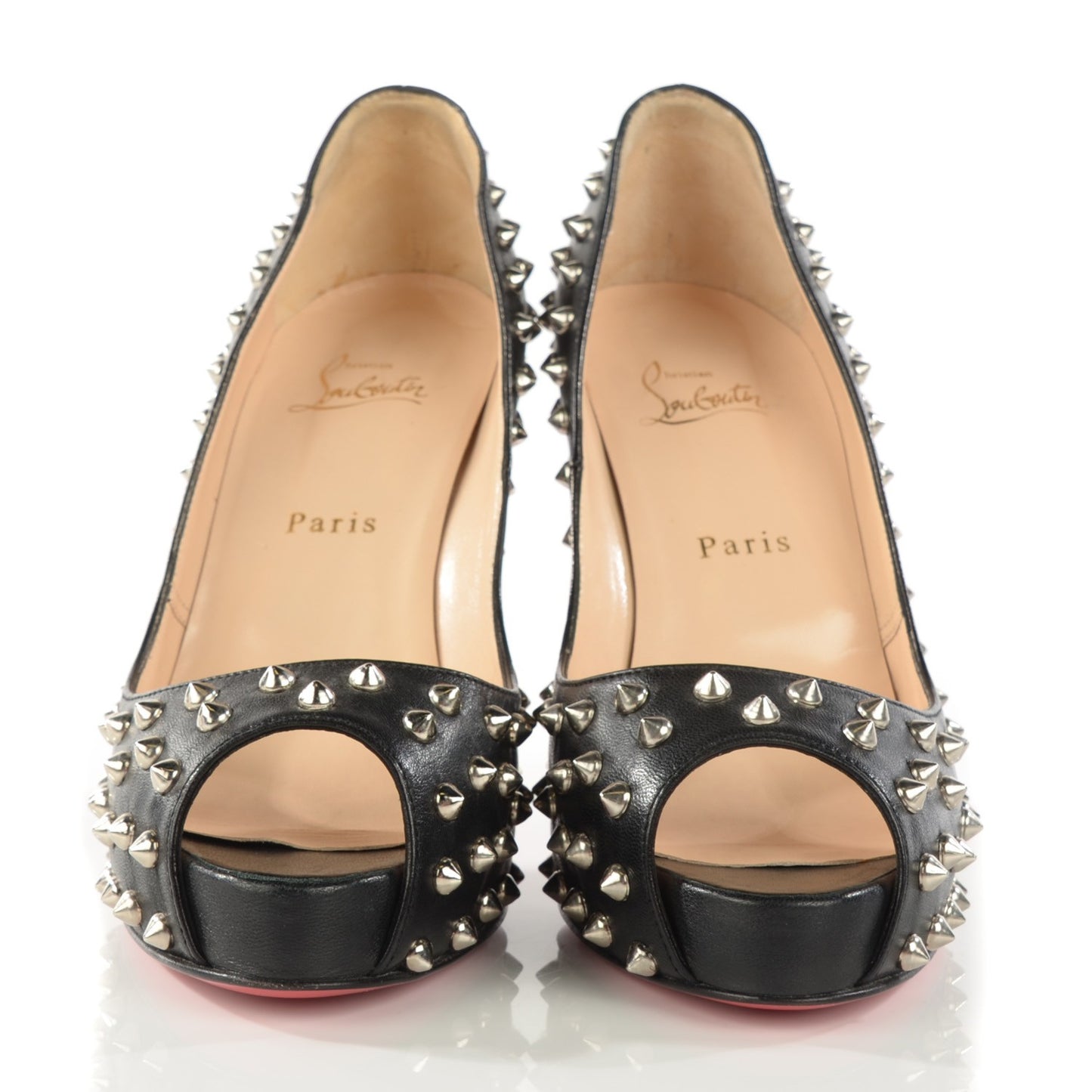 Nappa Very Prive Spikes 120 Pumps 39 Black