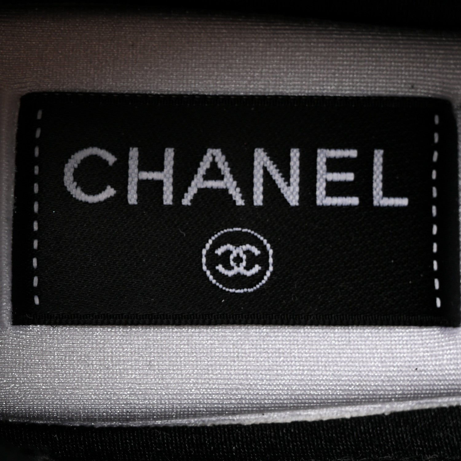Chanel Fabric Suede Calfskin CC Sneakers 37 Grey 8 of 12